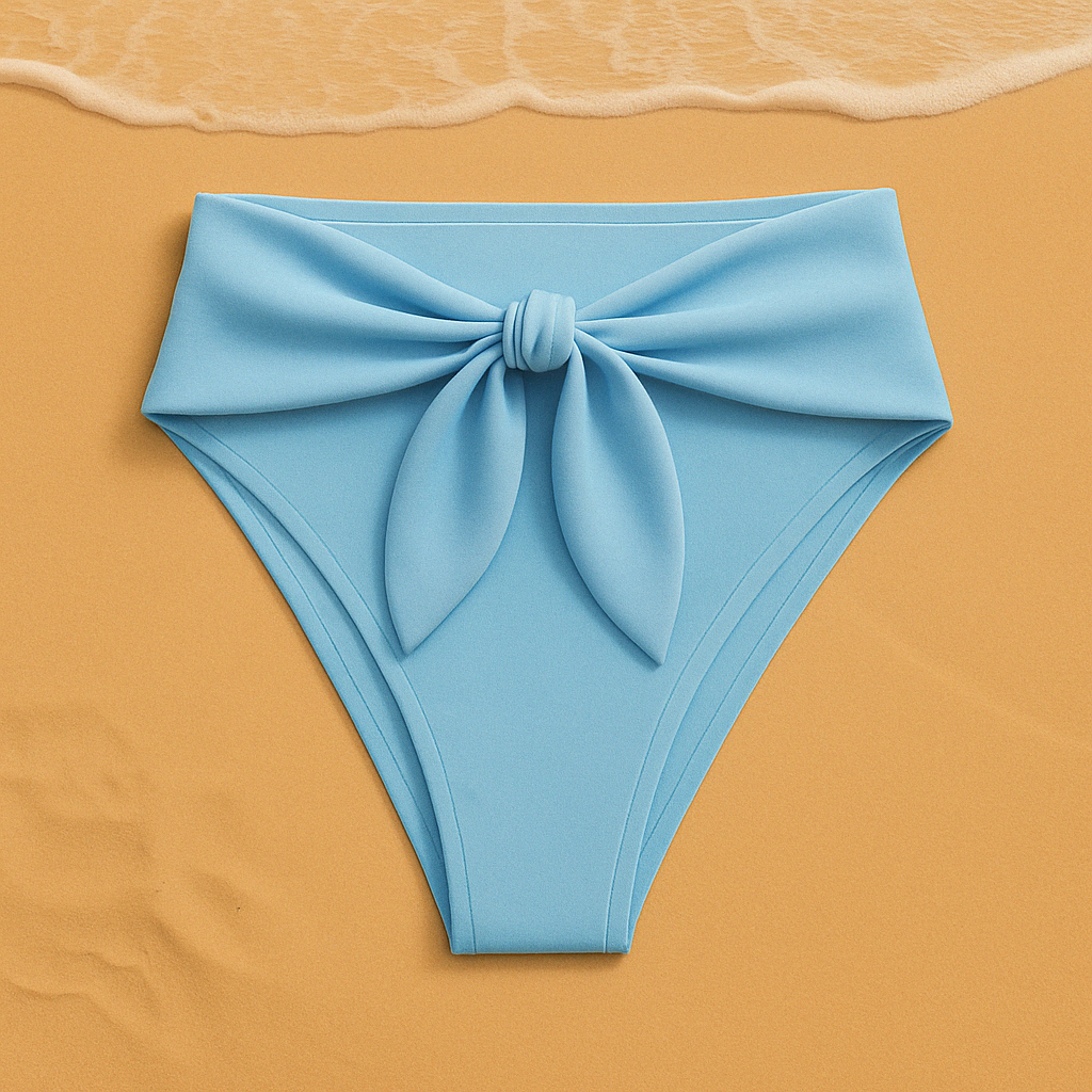 High-Waist Tie Bottom