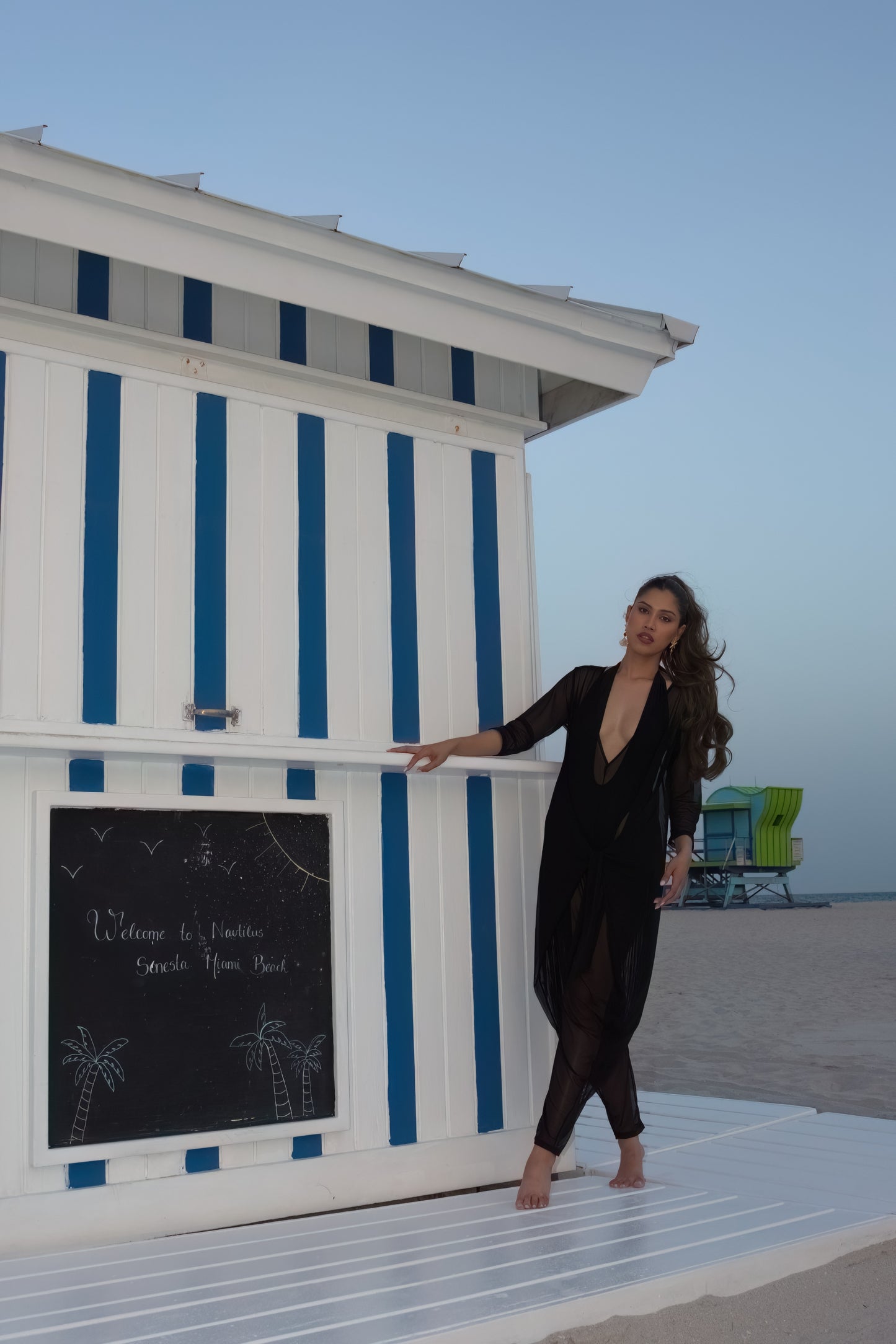 Mesh Tie Romper