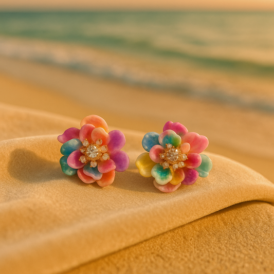 Tropical Bloom Earrings