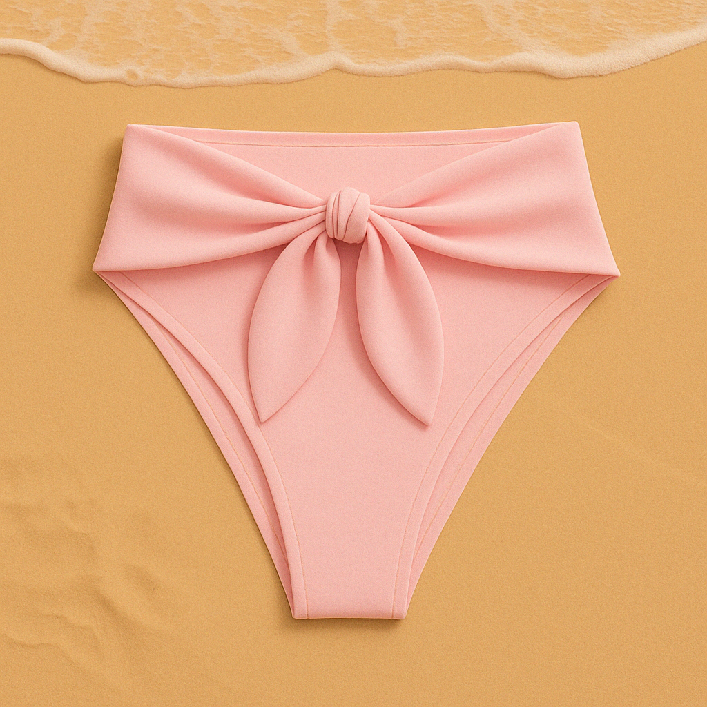 High-Waist Tie Bottom
